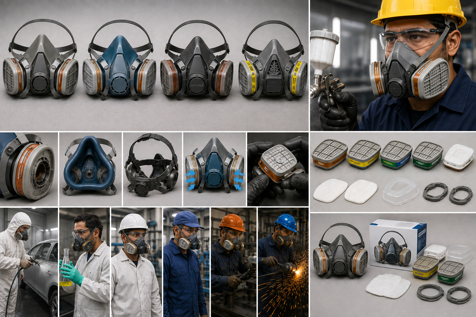 Chemical Half-Face Respirators