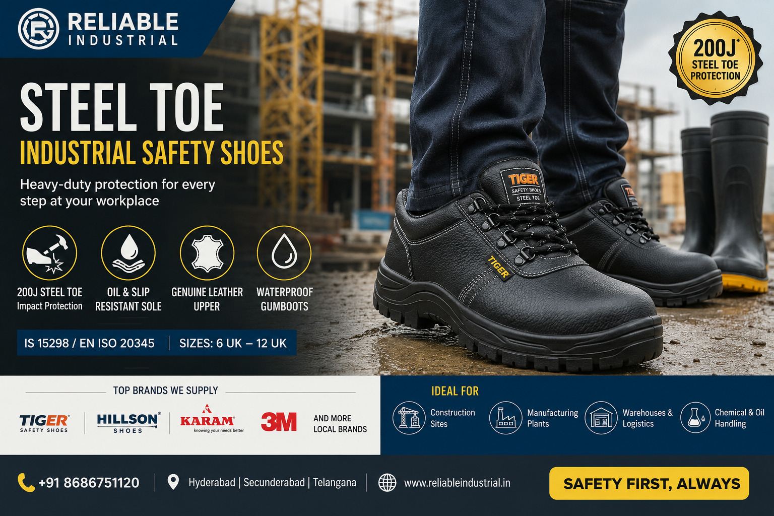 Safety Shoes & Boots